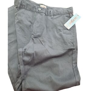 Boys School Uniform Pants Husky Gray Cat & Jack NWT 16